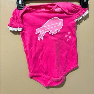 Buffalo Bills - NFL - Girls - Baby Onesie - Pink - 12M -